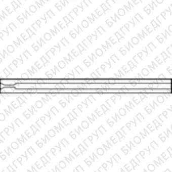Вкладыш Agilent для Varian/Bruker, внутр. диаметр 2 мм, без деления, одинарный конус, 5 шт/уп