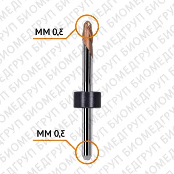 Фреза сферическая по титану и кобальту 3,0 / 3 мм Imes Icore 250