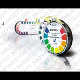 Индикаторная бумага pH 9,513, шаг 0,5, для 109562, 109565 Alkalit, Merck Millipore, 1095700001, 6 сменных рулонов без шкалы 4,8 мм