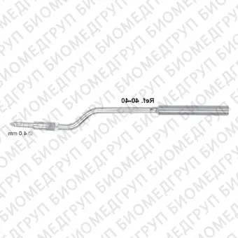 Остеотом с ограничителем, 4,0 мм