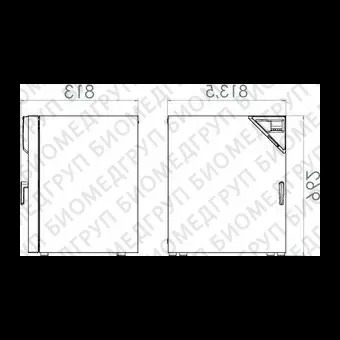 Сухожаровой шкаф 259 л, до 300С, принудительная вентиляция, с RS 422, FD 240 Standart, Binder, 90100347