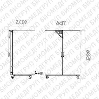 Binder FED 720  стерилизатор горячим воздухом, 720 л