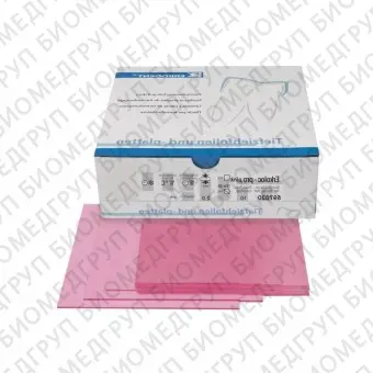 Erkolocpro  термоформовочные пластины, цвет розовый, 125125 мм, 10 шт.