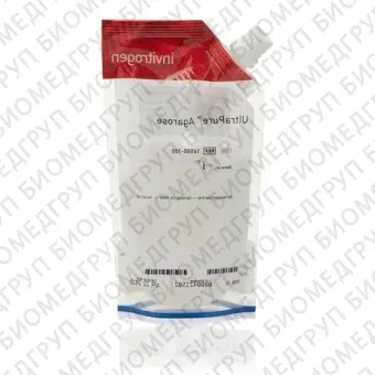 Агароза UltraPure, порошок в пачках, Thermo FS, 16500500, 500 г
