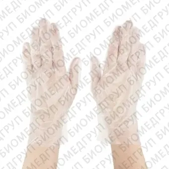 Элегрин, перчатки полиэтиленовые PREMIUM, прозрачные, М, 50 пар