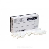 NitriMax, Перчатки нитриловые, белые, смотровые, 50 пар