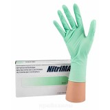 NitriMax, Перчатки нитриловые, зеленые, 50 пар