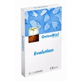 OsteoBiol Evolution. 20x20 мм. Стандарт. 0.6 мм. 0.1 мм. Мембрана гетерологичный перикард. Конская